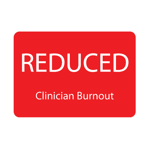 iMedat’s medical dictation services reduce clinician burnout.