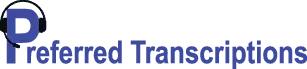 Preferred Transcriptions logo
